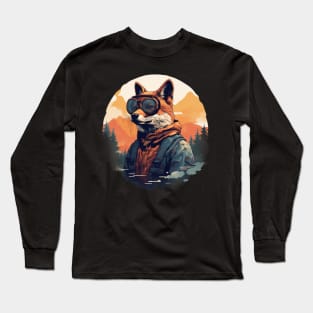 Cool Fox Explorer Long Sleeve T-Shirt